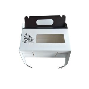 Biscuits Christmas Gift Card Boxes Recyclable Foldable Accept Custom Stackable