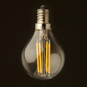 RoHS IP20 Residential 100LM/W 4000k G45 LED Filament Bulb