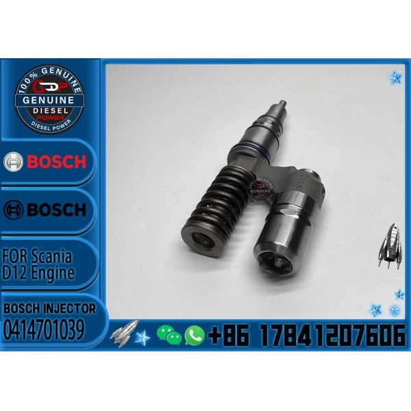 Fuel injector 0414701038 0414701039 0414701063 for SCANIA Injector R500 1548472 1766553 1539350