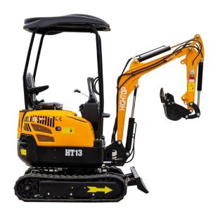 1.3T Hightop Mini Excavator With Upper Width 990mm And KOOP192 Engine