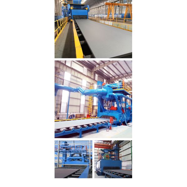 CE Certification Steel Beam Structure Automatic Shot Blasting Machine Wheel Abrator