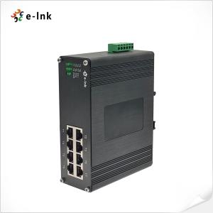 8-Port 10/100Base-TX Hardened Unmanaged Industrial Ethernet Switch