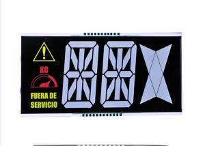 Wholesale Lcd Display 8 Numbers VA DFSTN Lcd 7 Segment Decimal Display Negative High Contrast Lcd Mode Wide Viewing Angle Screen from china suppliers
