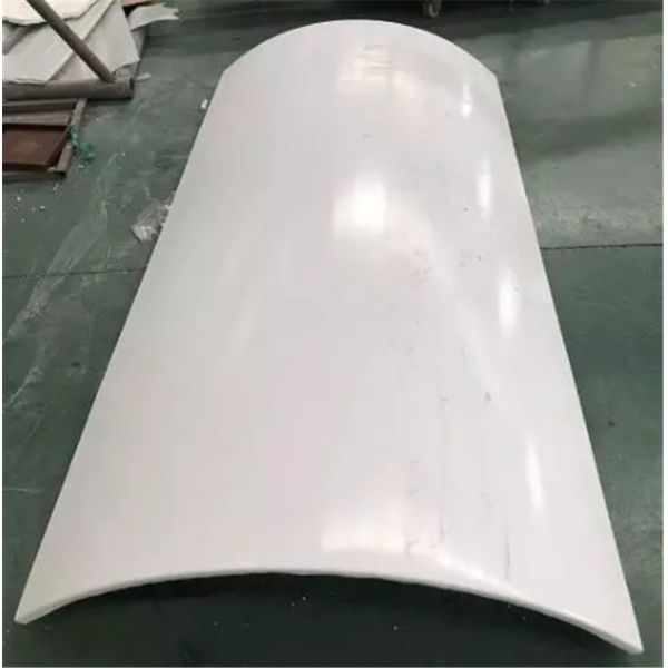 6.0mm Bending Aluminium Color Coated Sheet Width 1220mm Used In Subway