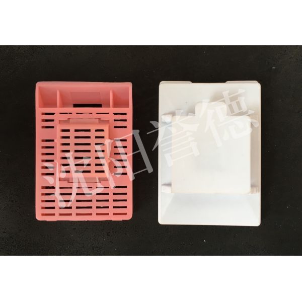 PP POM Tissue Processing Cassettes , Multi Chambers Histology Cassette Flow