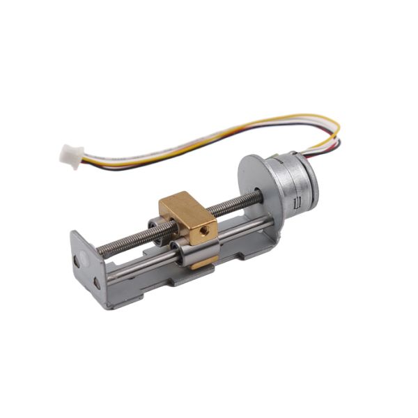 15mm 5VDC Electric Stepper Motor With Slider M3 lead screw 18 degreeStep angle