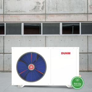 China DUHM Sustainable Electric AC Air Source R410A Heat Pump Hot Water Heater for Bathroom on sale