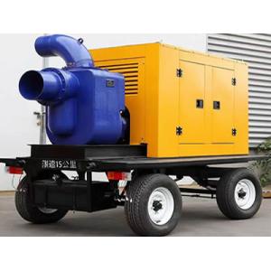 ISO Diesel Water Pump Set Diesel Motor Pump For Floodwater Prevention