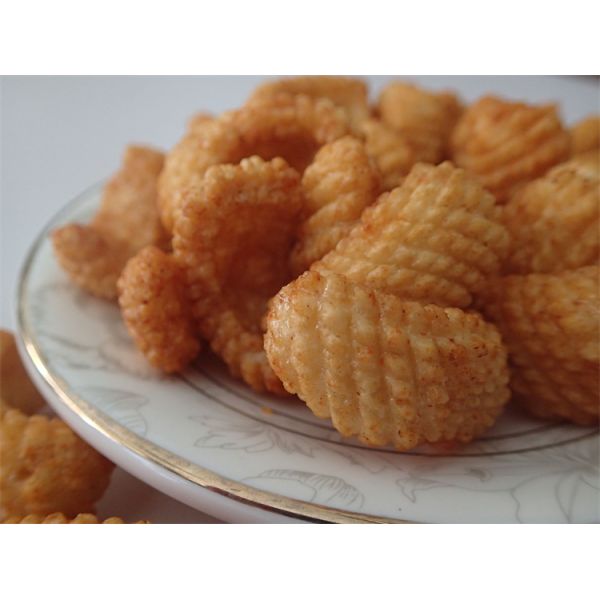 Customizable Packaging Rice Cracker Crispy Fried Food Baked Puffed Snacks for Children