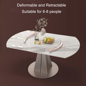 120cm 4 5 6 Seater White Round Extendable Dining Table And Chairs 4 To 6