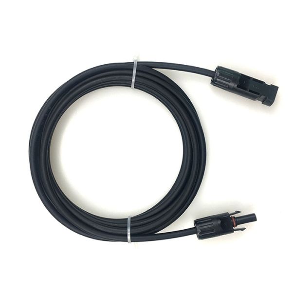 Ultraviolet Resistant 4mm 12AWG Solar Panel Extension Cable