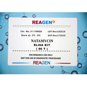 Natamycin ELISA Test Kit , specification is 96 test , can test 42 samples ,