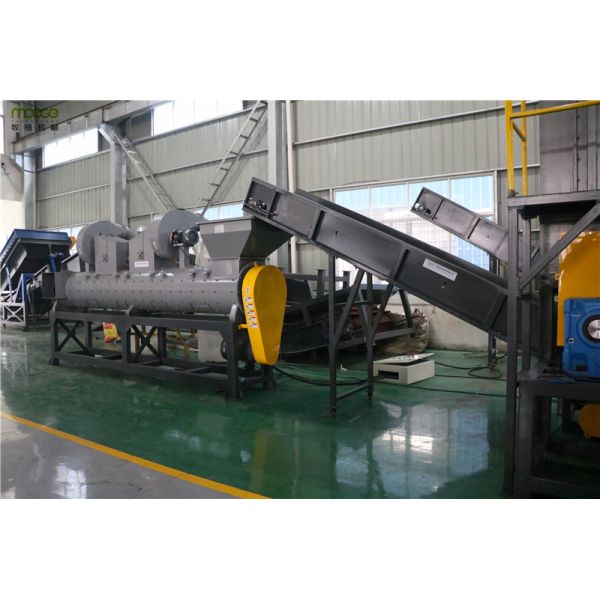 PET Cola Bottle Recycling Plastic Machinery 6000kg/H Bottle Conveyor Belt