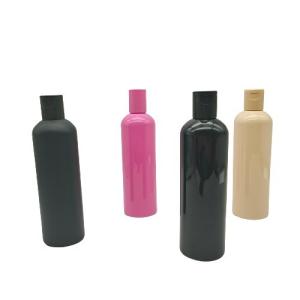 Smooth Body Lotion Bottle Frosted PET Plastic Shampoo Bottle 300 Ml Screen