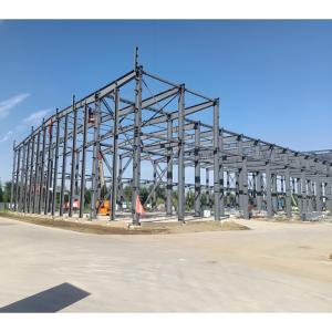 Prefab Metal Building Solutions Light Frame Construction Steel Workshop with