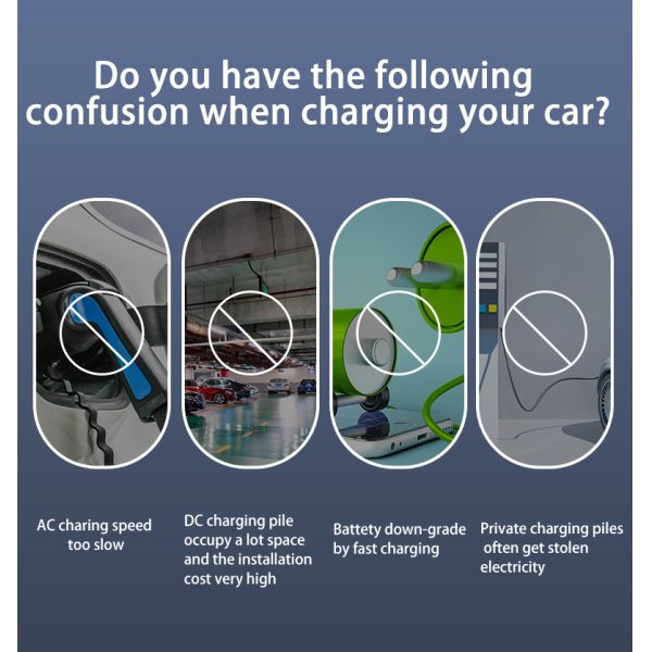 Electric Charging Stations 380VAC ± 15% Nominal Input Voltage Super Fast EV Charger with CHAdeMO CCS GBT Connectors