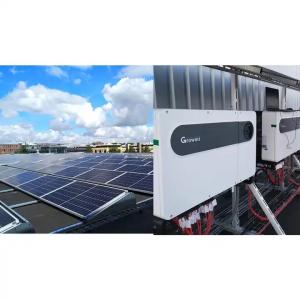 Solar 100Kw Growatt On Grid Inverter Price Solar Panel With Grid Tie Solar