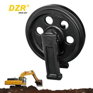 FH200 HRC53-57 2000 Hours Excavator Front Idler For Bottom Section Parts