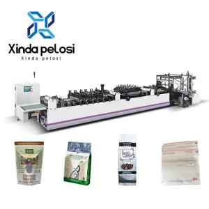 200-580mm Poly Zip Lock Bag Machine Bag Spout Doypack Bag Making Machine 380V