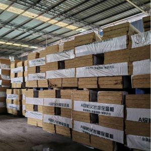 Non-combustible Class A1 Rock Wool Insulation Board with Water Absorption <1%