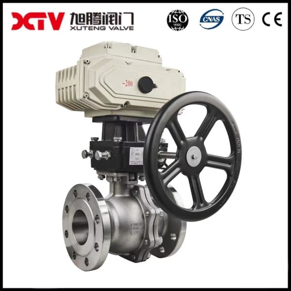 Stainless Steel Flanged Floating Ball Valve with High Platform 30 Days Return