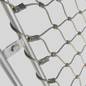 Stainless Steel Cable Mesh For Secure Safety Net System