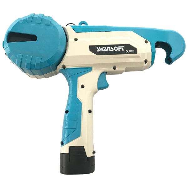 Quality Swansoft 25mm High Efficient Elastic Twine Tying Tools Fruit Packaging Tie Machine Electric Tying Machine/Binder for sale