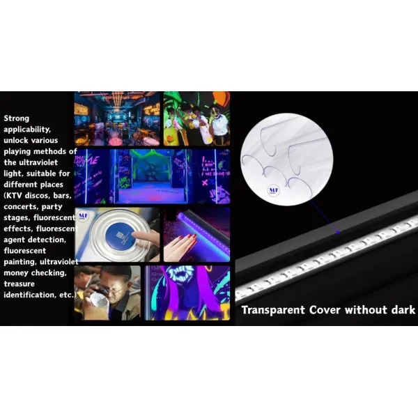Factory Price High-Efficiency Multi-Function 25W Silvery UV Party Light UV Curing Light for Fluorescent Detection and Creative Lighting