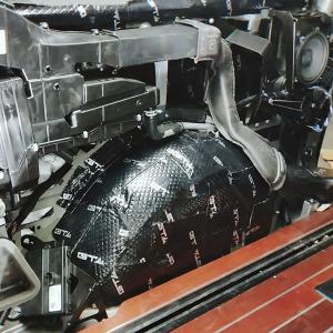 Butyl Rubber Vibration Damping Pads Environmental Protection Automotive Noise