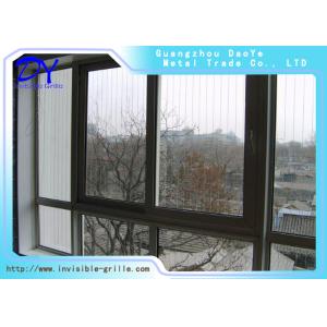 Openable Invisible Decorative Security Grilles Nylon Coating