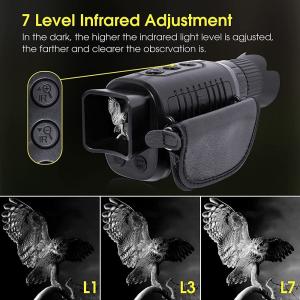 Hunting Infrared Optical 4X Night Vision Monocular Camera