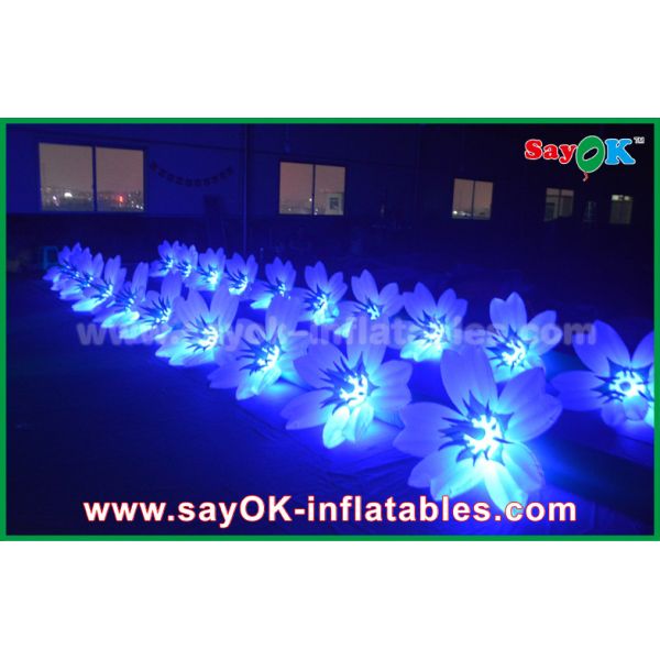Customize Lighting Decoration Inflatable Flower Chain Used Wedding