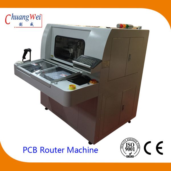 Quality High Speed Cutting PCB Router Equipment with 3KW Vacuum Cleaner for sale