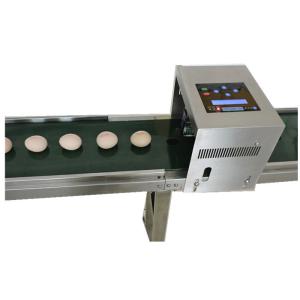 High Resolution Egg Continuous Inkjet Printer With Full - Disk Printing Method