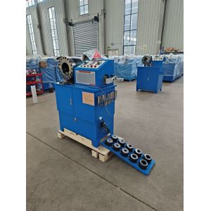 China Dual Functionality Hydraulic Hose Crimping Machine with User-Friendly Design and High Efficiency for 6-51mm Crimping Range on sale