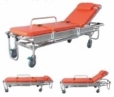 Emergency Ambulance Patient Stretcher Trolley Foldable Multifunctional With Four