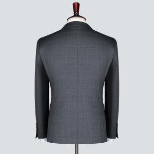 Regular Clothing Length Formal Men's Suits Woolen Slim Fit Single Breasted Suits