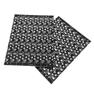 Electronics Aluminum PCB Board Black / White Aluminium Substrate PCB