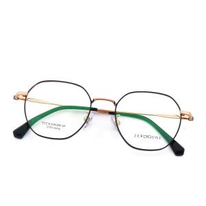 Wholesale Beta Titanium Eyewear Unisex IP Plating Frame Retro Style Glasses from china suppliers