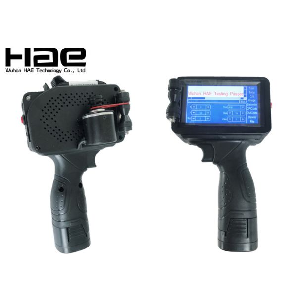 Quality TIJ Expiry Date Coding Machine Handheld  , Portable Inkjet Printer Battery Powerd for sale