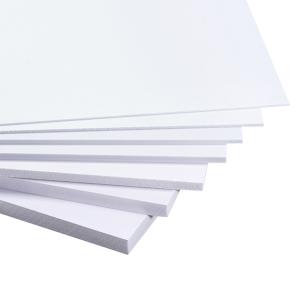 OEM White PVC-C Plastic Panels Plate Engineering Material