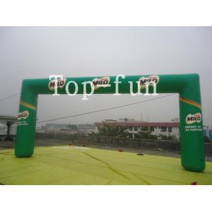 Large Grenn Inflatable Entrance Arch / Big Inflatable Arch For Rental /