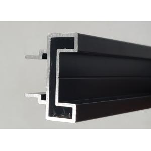 High Glossy 6063 T8 Aluminum Extruded Profile Wood Grain Surface