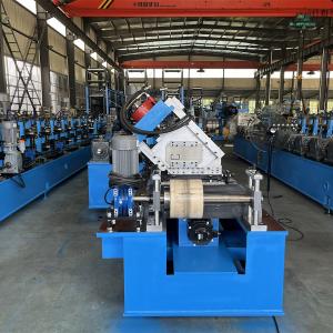 40-50m/Min Solar 10 Stations In Line Punching C Purlin Roll Forming Machine