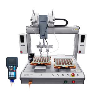 Practical Auto Soldering Machine , Electronics Desktop Soldering Robot